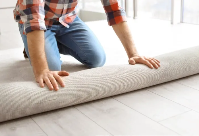 During-CarpetInstall Carpet Installation | Ronnie's Carpets & Flooring