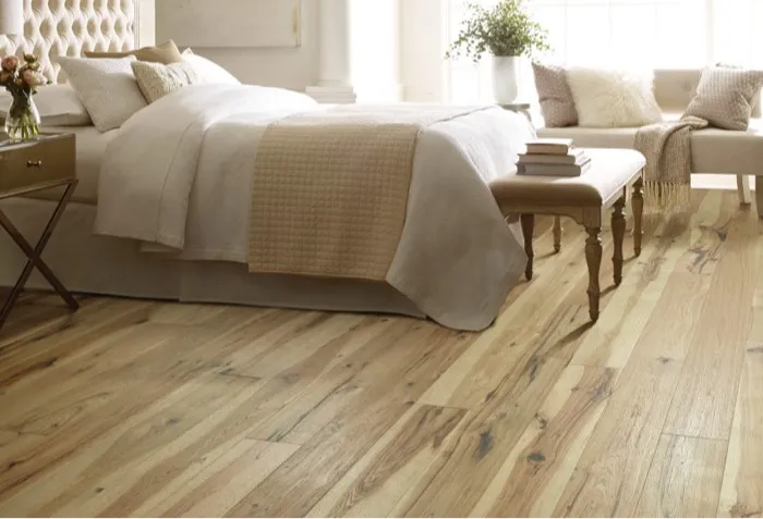 Bedroom Hardwood Flooring | Ronnie's Carpets & Flooring