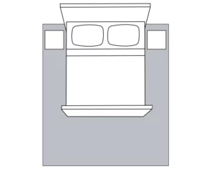 Bedroom Area Rug Placement | Ronnie's Carpets & Flooring