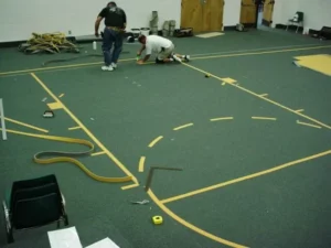 Sports Court Installation | Ronnie's Carpets & Flooring
