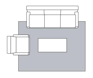 Living Room Area Rug Placement | Ronnie's Carpets & Flooring